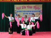 Hội thi văn nghệ, báo tường chào mừng kỷ niệm 40 năm ngày nhà giáo Việt Nam(20/11/1982- 20/11/2022)  tại trường THCS xã Nà Nhạn