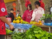 Hội chợ xuân trưng bày và giới thiệu sản phẩm ngày tết quê em xuân Quý Mão 2023 tại trường THCS xã Nà Nhạn